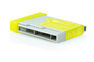 Brother Compatible LC1000 / LC970 Yellow 18ml 400 Pages
