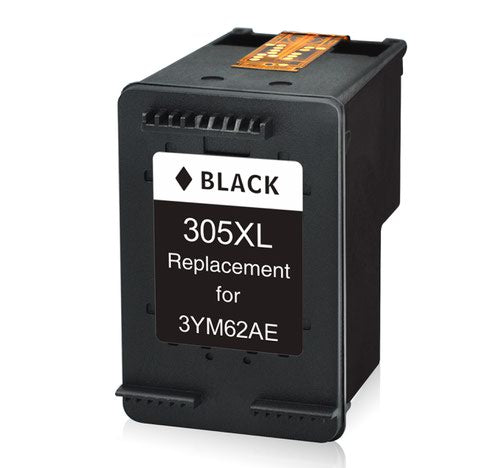 Compatible HP 3YM62AE 305XL Black Ink Cartridge 18ml 700 Page Yield Not Compatible with HP Plus Half Price Ink